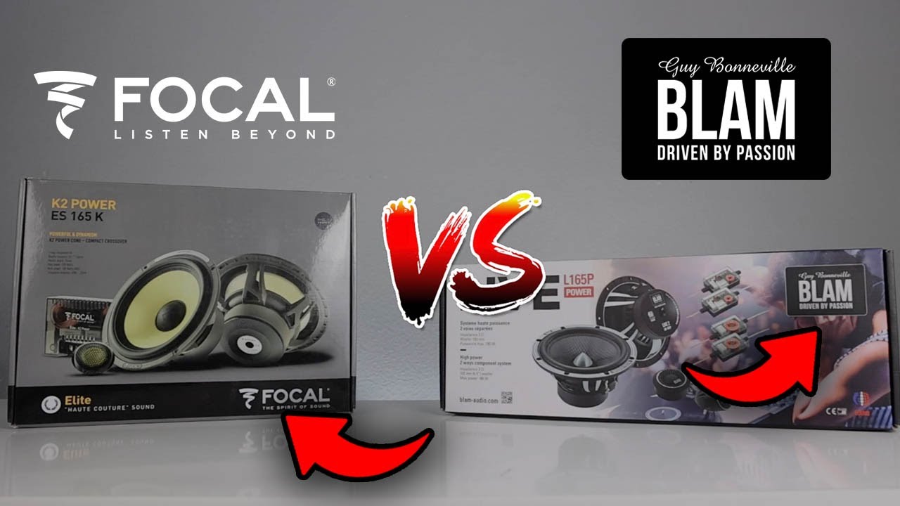 Which is the Best: Focal ES 165K Elite vs BLAM L165P Live Car Audio Speakers Showdown for 6.5/6.75″ Component Speakers