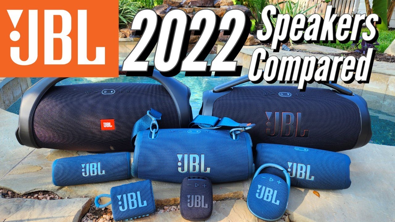 Top JBL Portable Speakers: Boombox 3, Xtreme 3, Charge 5, Flip 6, Clip 4, Go 3 & Wind 3 (2022)