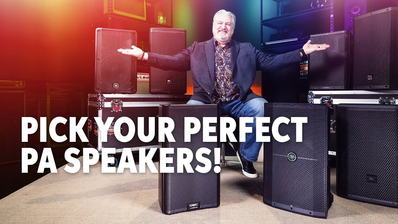 Expert Guide: How to Choose the Best Powered PA Speakers for Your Needs